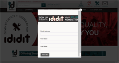 Desktop Screenshot of ididitinc.com